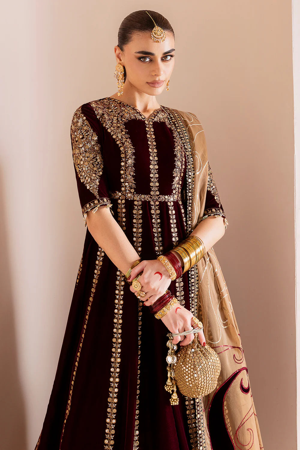 jazmin | Chandani Velvet Formals '25 |Embroidered Velvet Formal CVF D-12