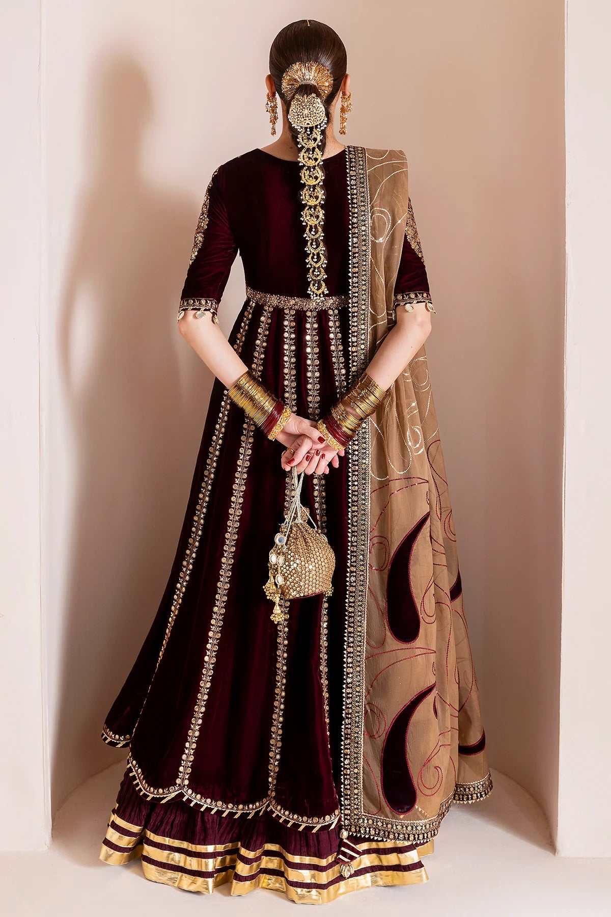 jazmin | Chandani Velvet Formals '25 |Embroidered Velvet Formal CVF D-12