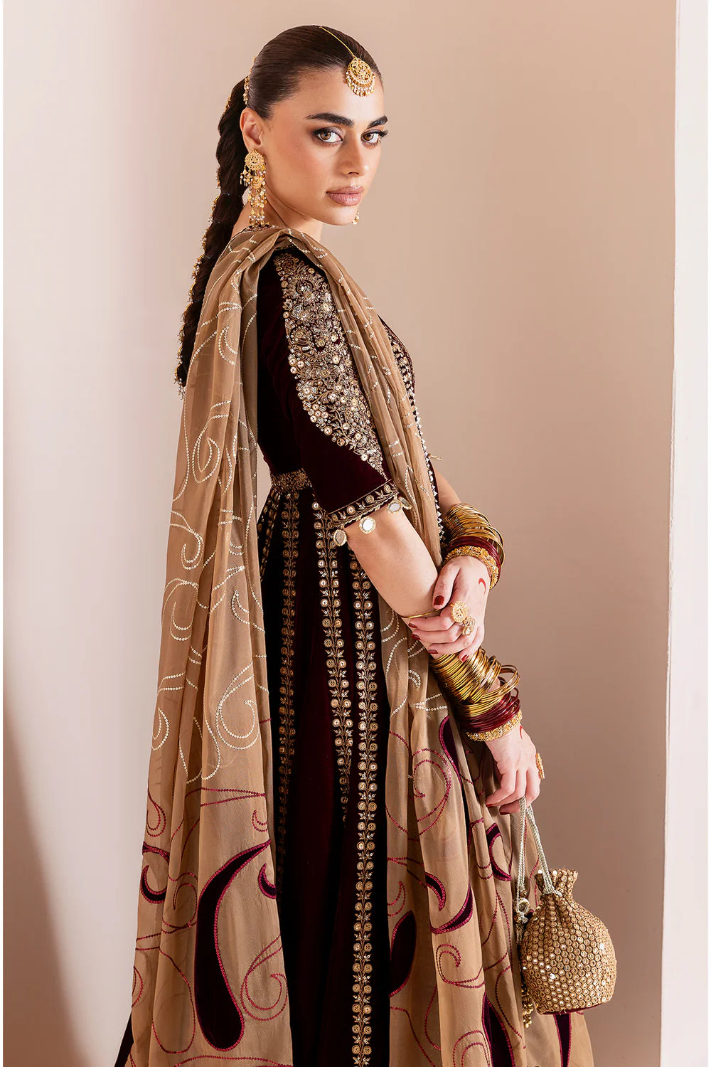 jazmin | Chandani Velvet Formals '25 |Embroidered Velvet Formal CVF D-12