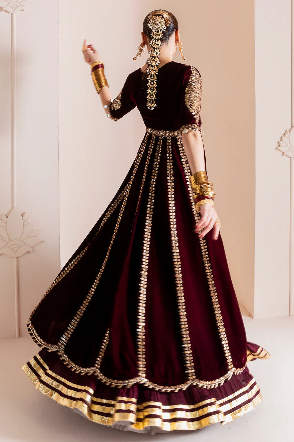 jazmin | Chandani Velvet Formals '25 |Embroidered Velvet Formal CVF D-12