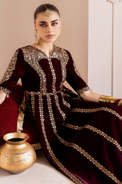 jazmin | Chandani Velvet Formals '25 |Embroidered Velvet Formal CVF D-12