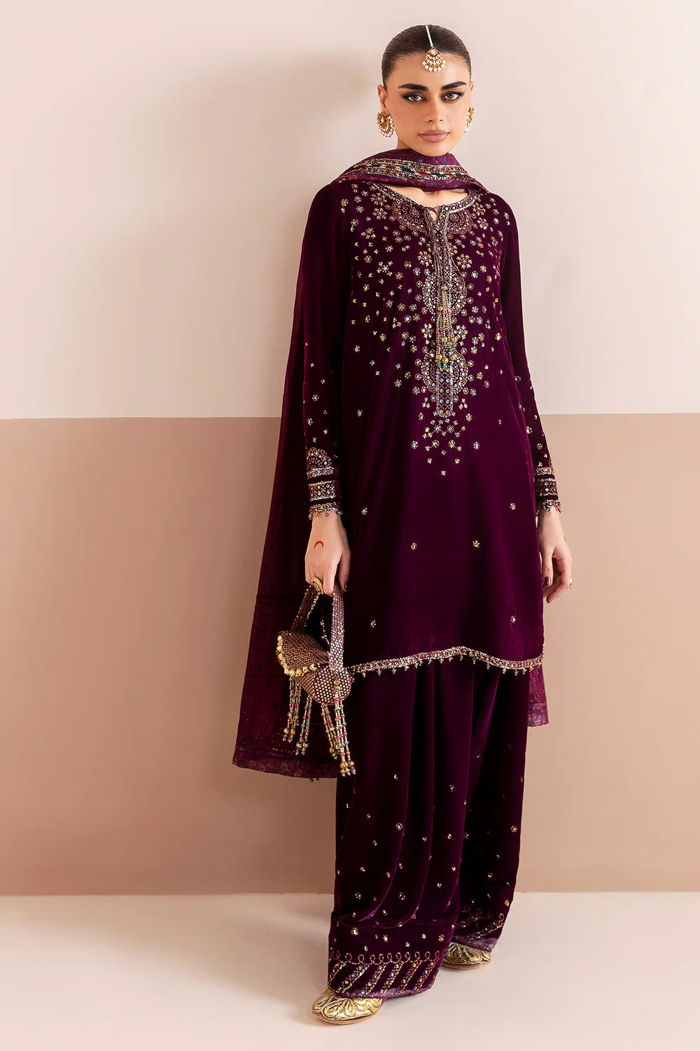 jazmin | Chandani Velvet Formals '25 | Embroidered Velvet Formal CVF D-05