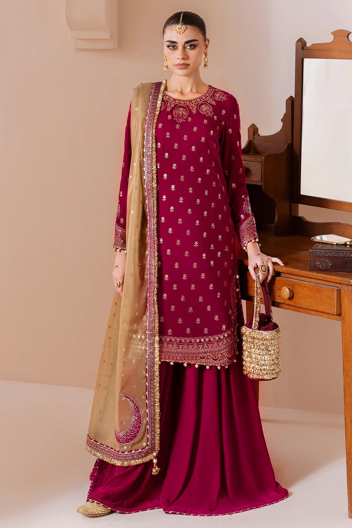 jazmin | Chandani Velvet Formals '25 | Embroidered Velvet Formal CVF D-11