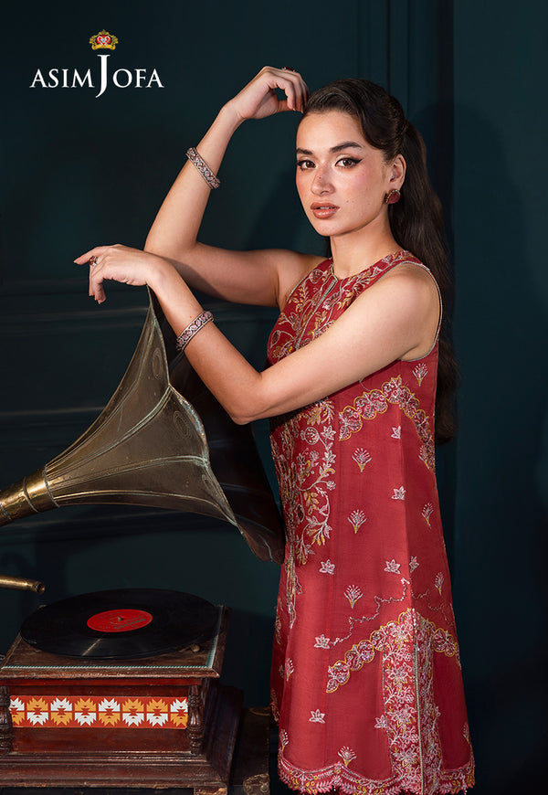 Asim Jofa | Lumiere Formals | AJLFC-06 EMBROIDERED ORGANZA