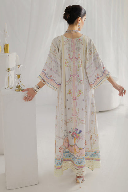 Qalamkar | Luxe Silk 25 | LK-08 BIANCA