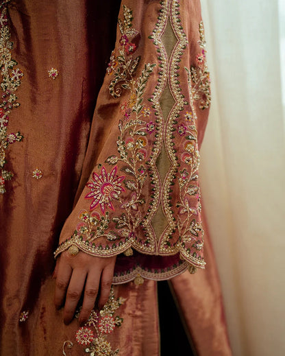 Mushq | Sunehri Lama Silk | Seema