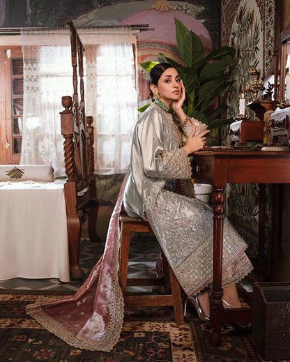 Mushq | Sunehri Lama Silk | Amaya