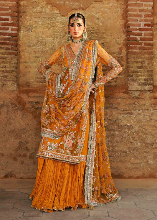 Hussain Rehar | Zaib un Nisa 23 | Saffron - House Of Anaya