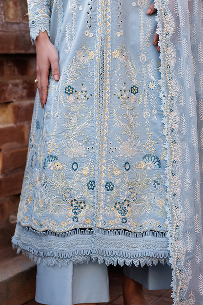 Emaan Adeel | Mirabelle Festive Luxury Lawn | BLISSFUL DREAMS