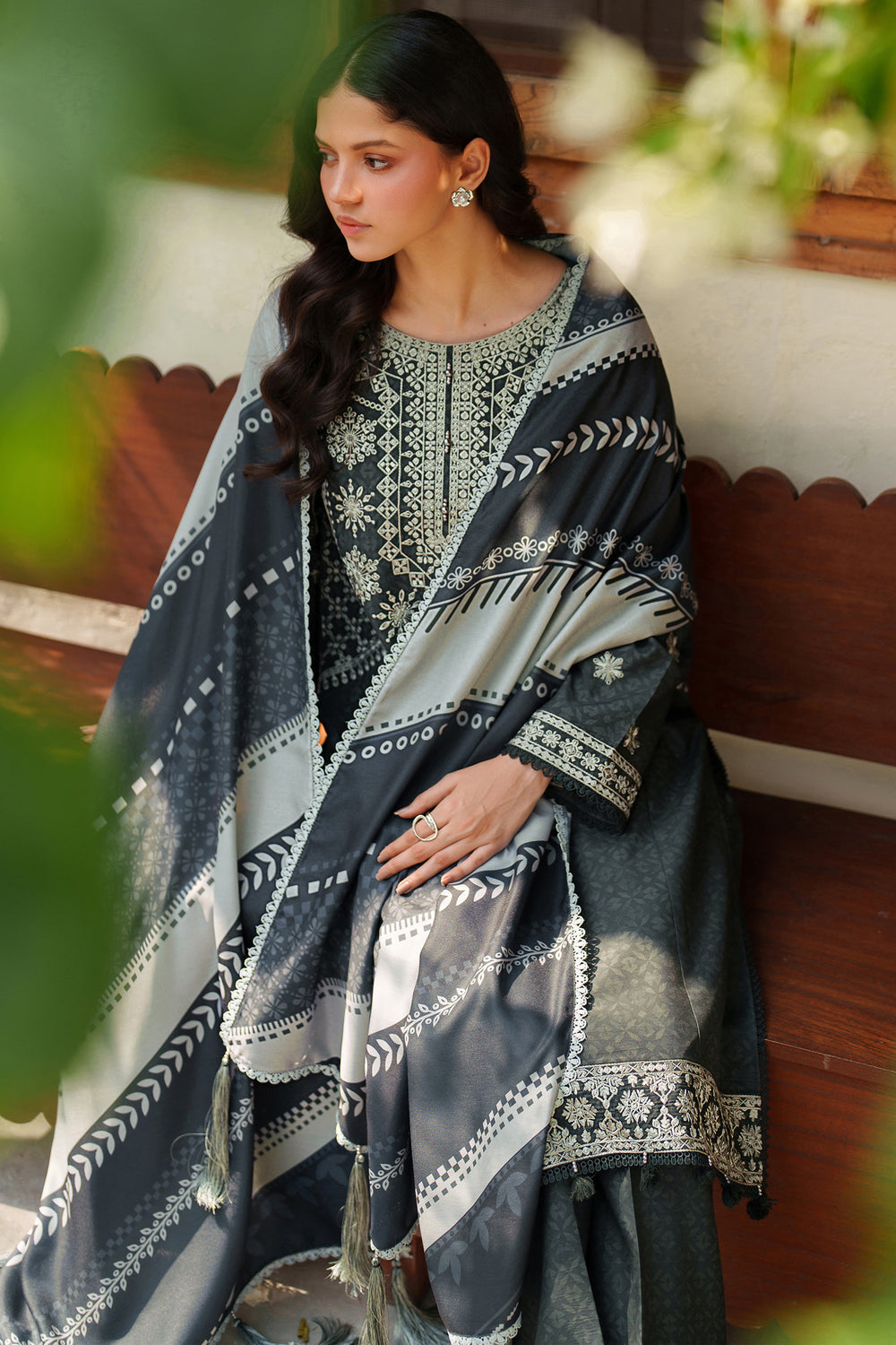 Farasha | Meline Premium Viscose 25 | Slate Gray