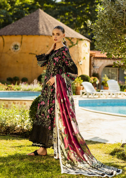 Elaf Premium | Print Chikankari 25 | ELK-08A VISTA