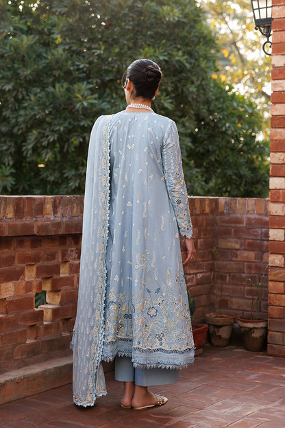 Emaan Adeel | Mirabelle Festive Luxury Lawn | BLISSFUL DREAMS