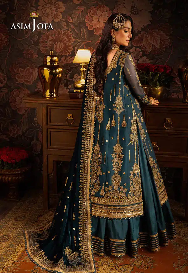 Asim Jofa | Makhmal Wedding Velvet 23 | AJMM-07 - House Of Anaya