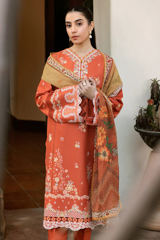 Farasha | Summer weaves | Orange Petal