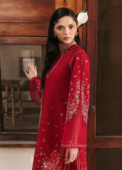 Hussain Rehar | Eid Pret SS 26 | Scarlet