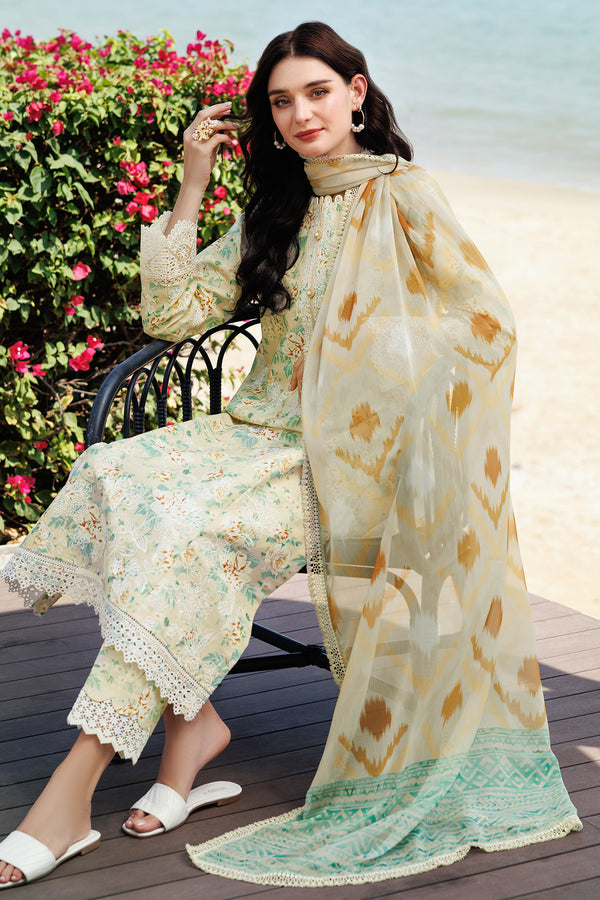 Farasha | Printed Essentials | Lush Cream