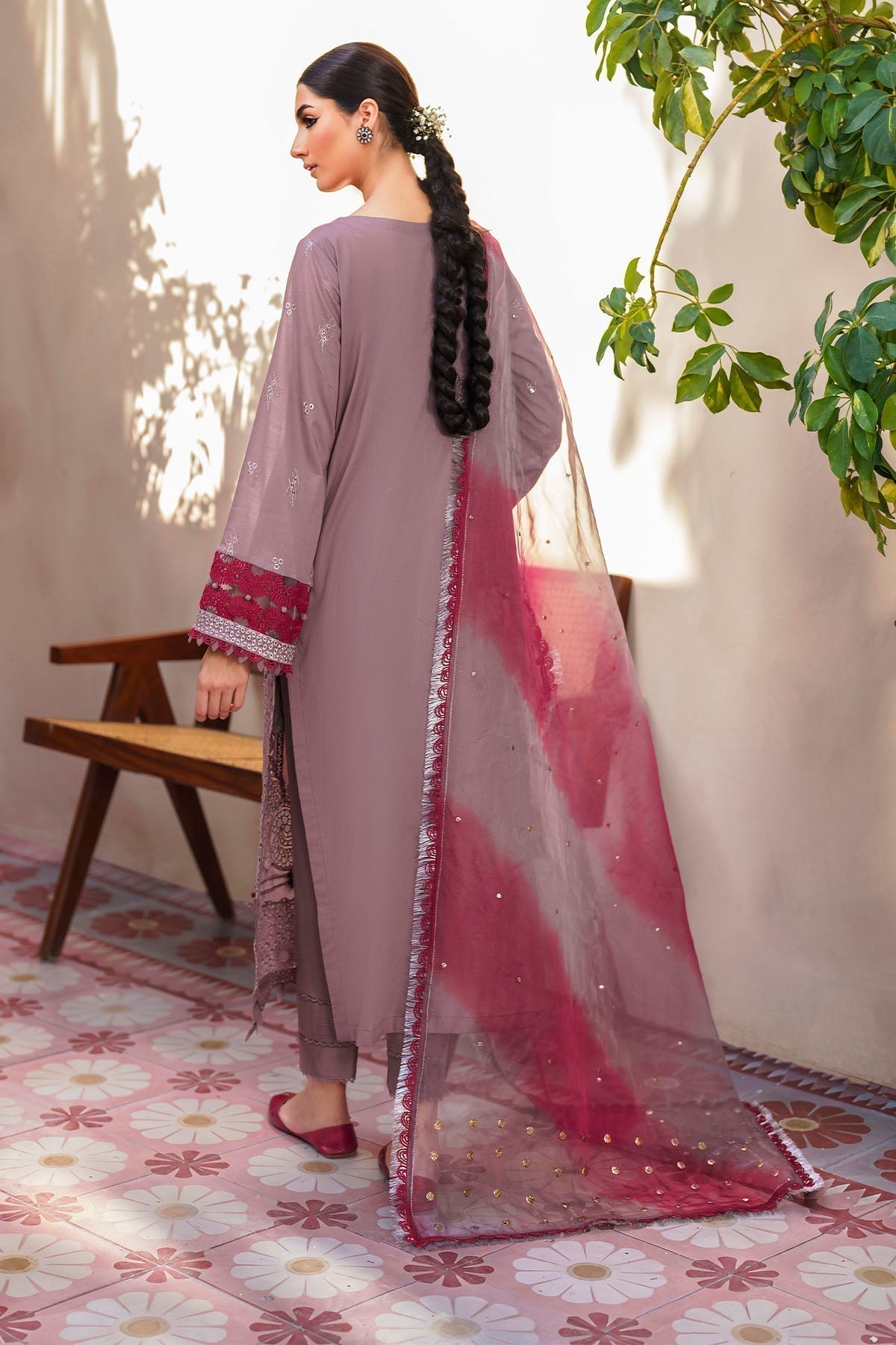 Nureh | Bazaar Lawn | NS-139 - House Of Anaya