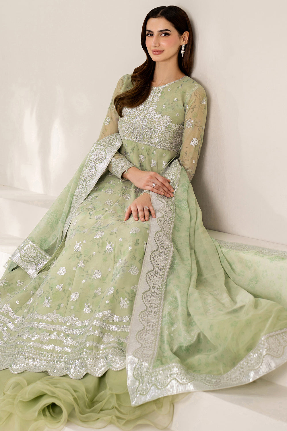 Farasha | Fiorella Formals | Sage Sparkle