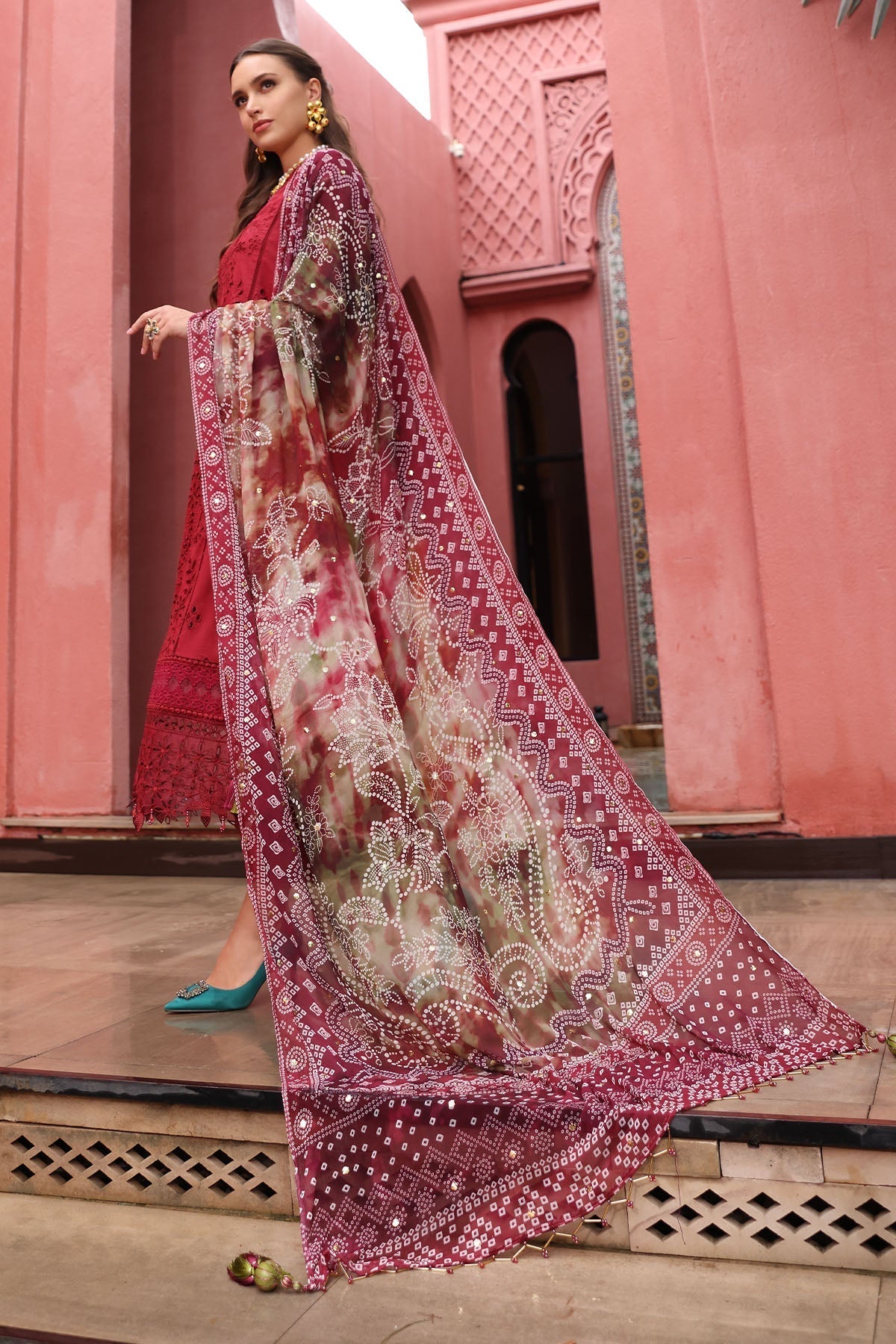 Nureh | Bazaar Lawn 25 | NE-109 - House Of Anaya