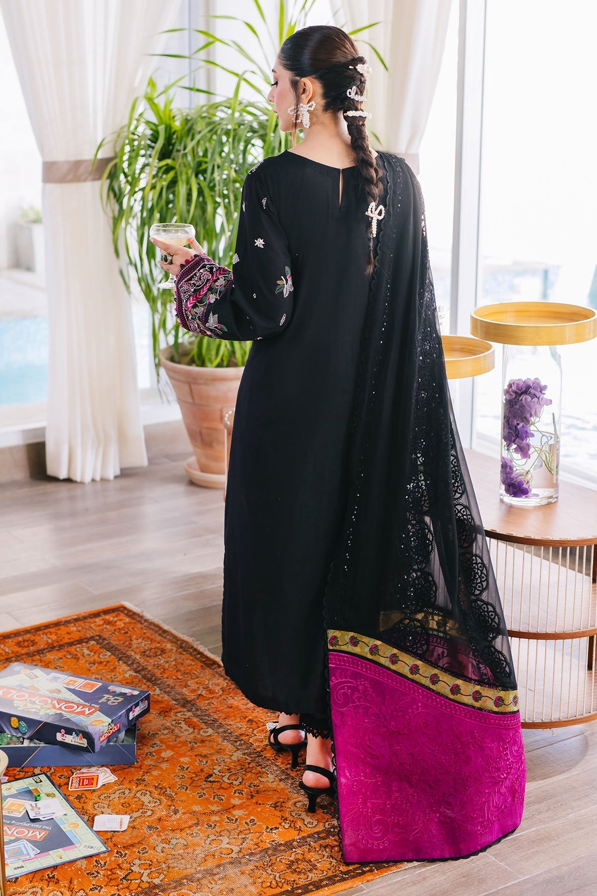 Nureh | Eid Escape Lawn | BOTANICA NE-88
