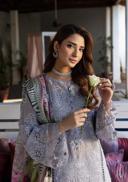 Kahf Premium | Luxury Lawn 25 | KLR-04 Lilia