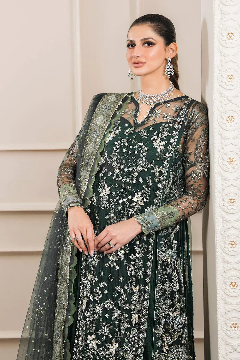 Baroque | Chantelle Embroidered Collection | CH12-05 - House Of Anaya
