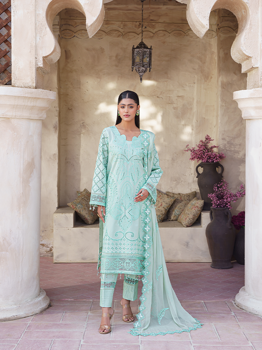Zebtan | Zeenat Luxury Lawn Eid Collection | ZL 03 - House Of Anaya