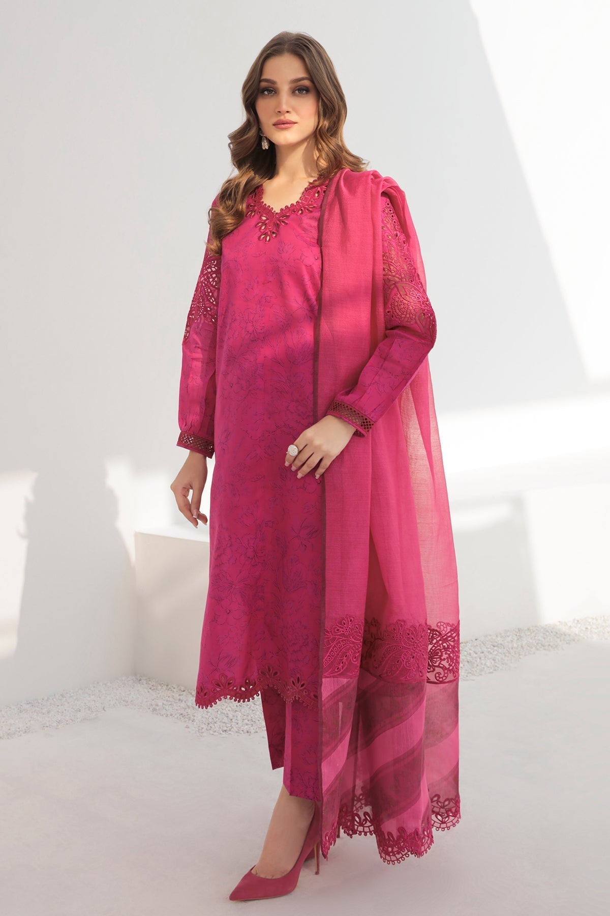 Baroque | Embroidered Lawn | SF-308