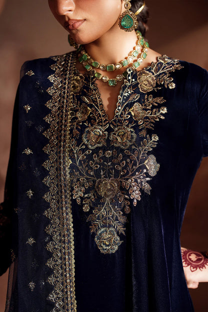 IZNIK | Raagni Velvet Formals | IV-66 Embroidered Velvet