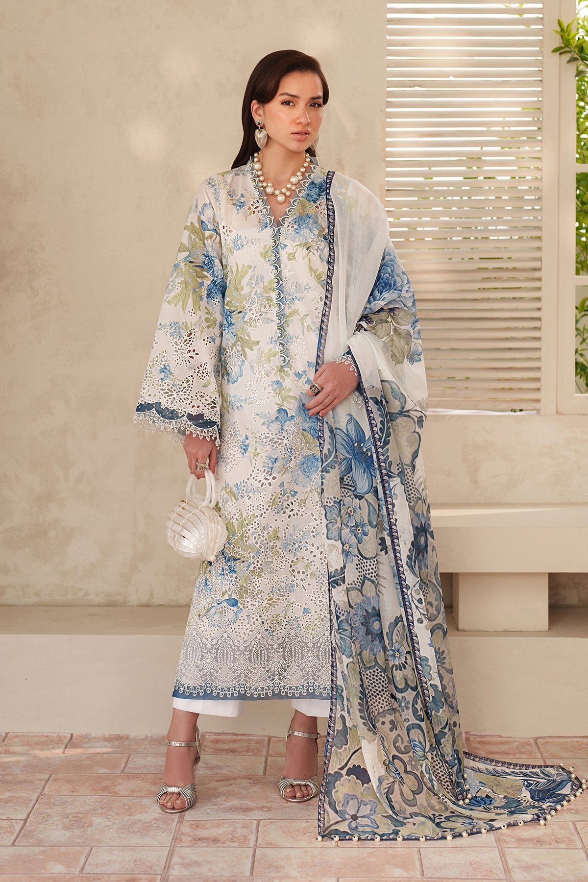 Baroque | Embroidered Lawn | SF-4401