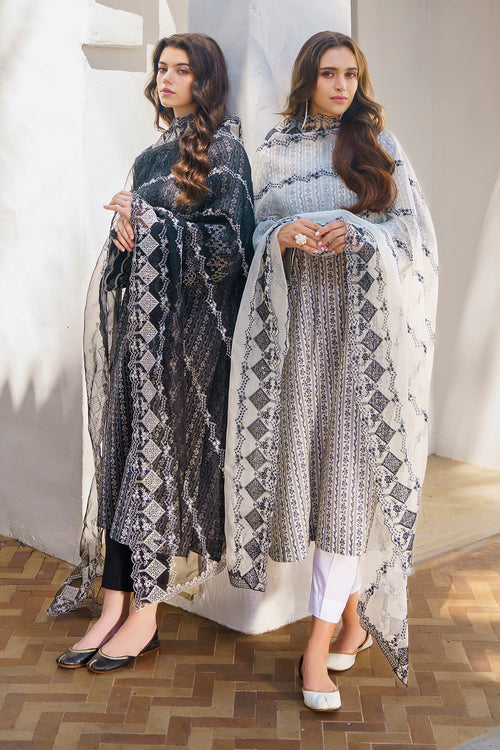 Baroque | Luxury Pret 24 | LAWN UF-573 - House Of Anaya