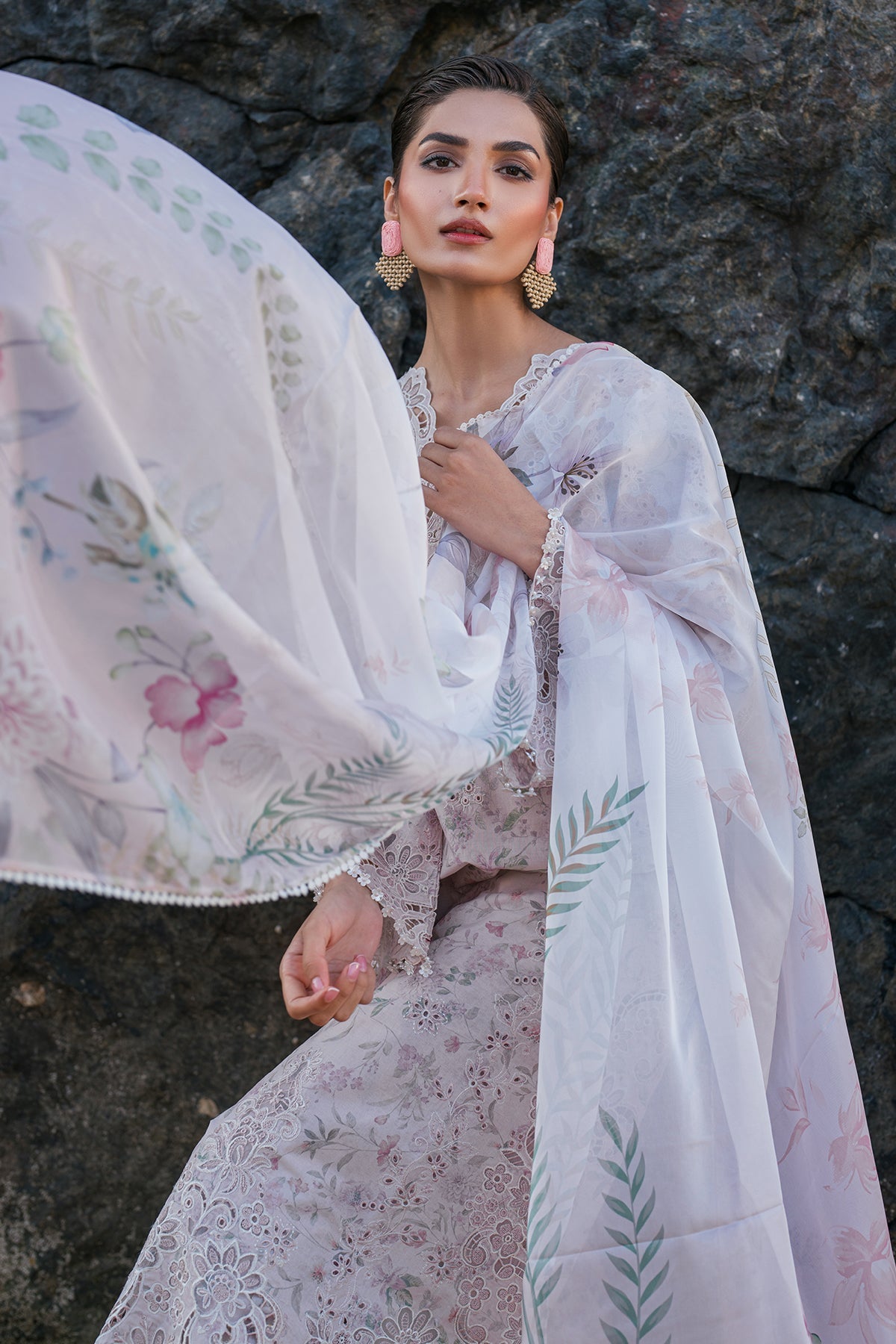 Baroque | Embroidered Lawn | SF-4130