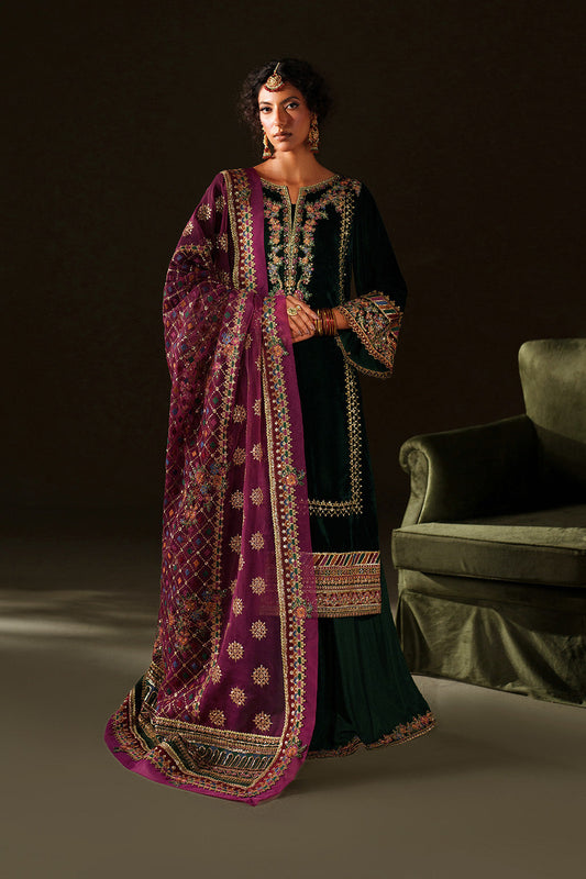 Iznik | Velvet 25 | IV-74 Embroidered Velvet
