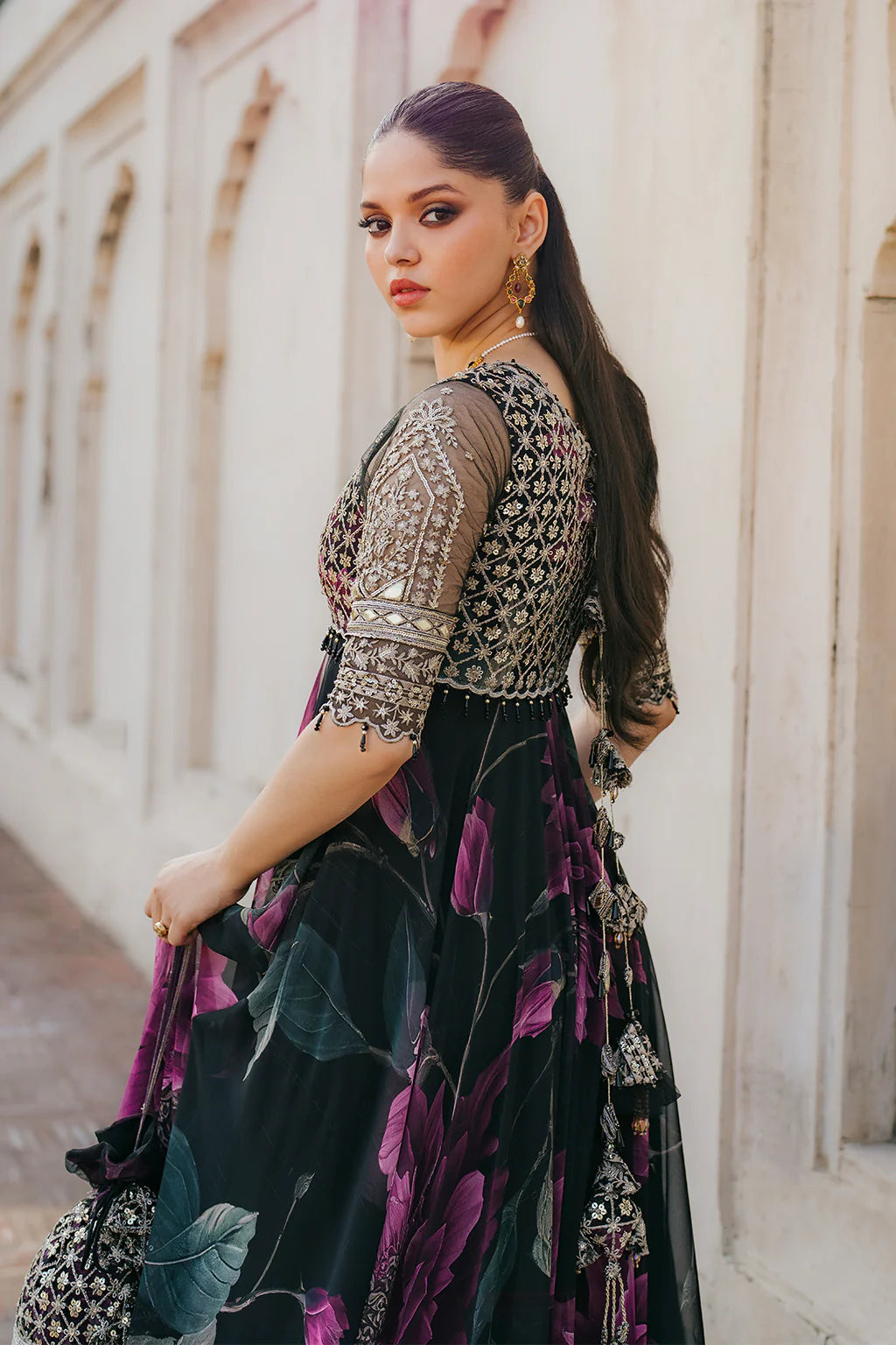 Iznik | Exclusive Formals | UE-321 Printed Chiffon