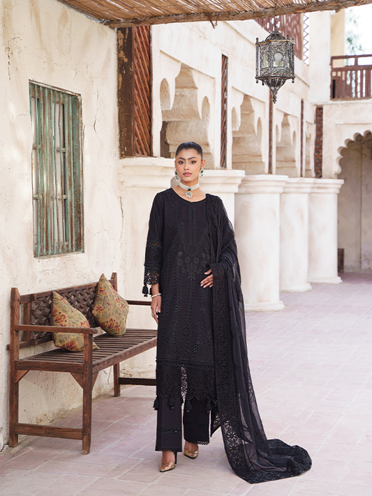 Zebtan | Zeenat Luxury Lawn Eid Collection | ZL 07 - House Of Anaya