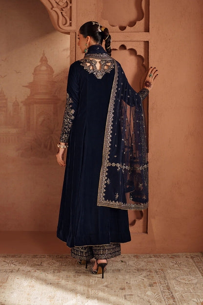 IZNIK | Raagni Velvet Formals | IV-66 Embroidered Velvet