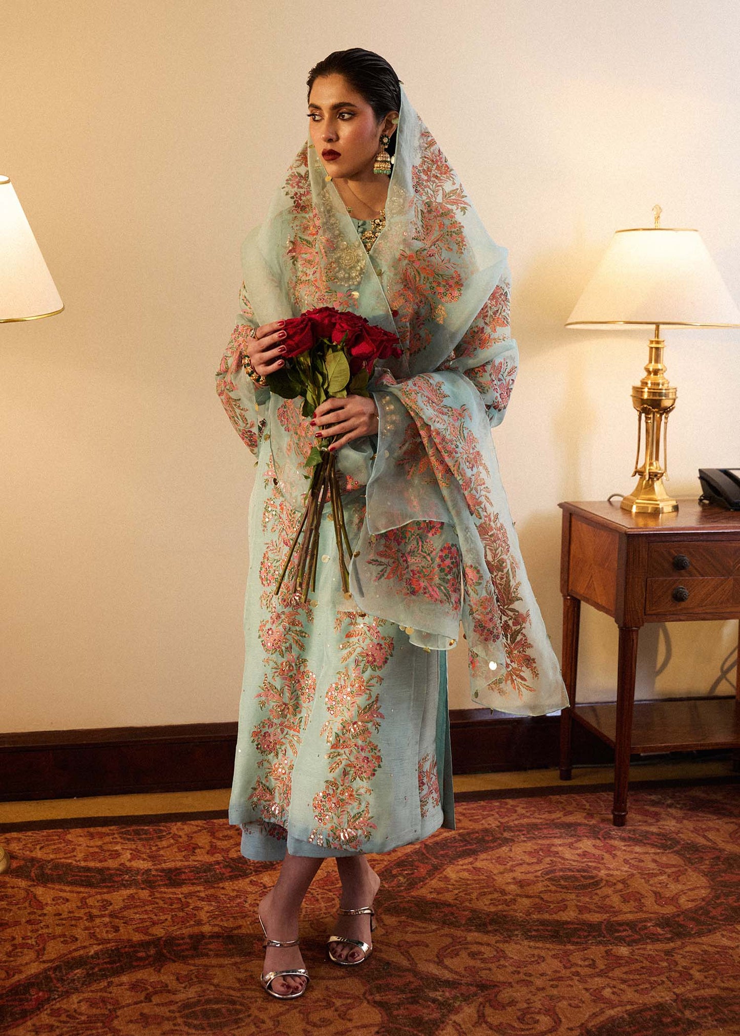 Hussain Rehar | Luxury Pret SS 24 | Salji - House Of Anaya