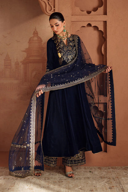 IZNIK | Raagni Velvet Formals | IV-66 Embroidered Velvet