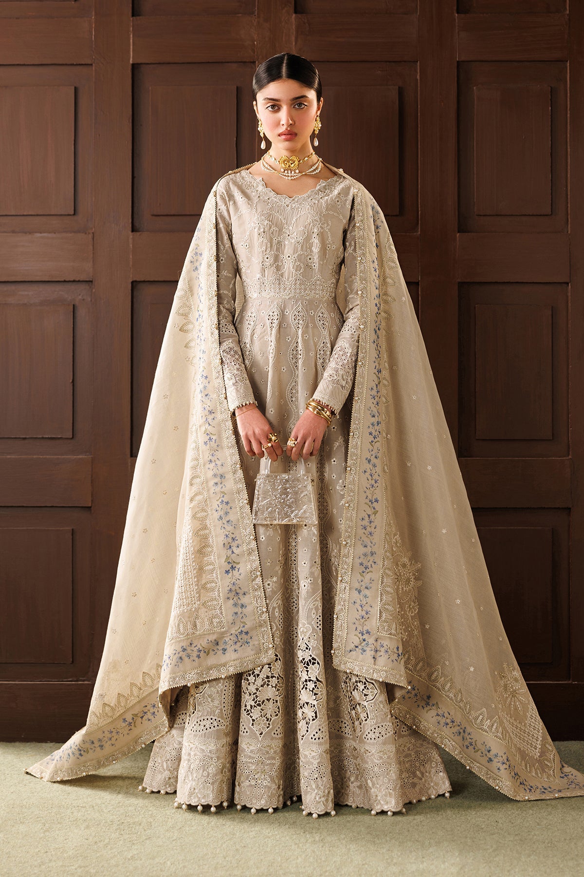Baroque | Edit Lawn’26 | EMBROIDERED LAWN EL26-D03 UNSTITCHED