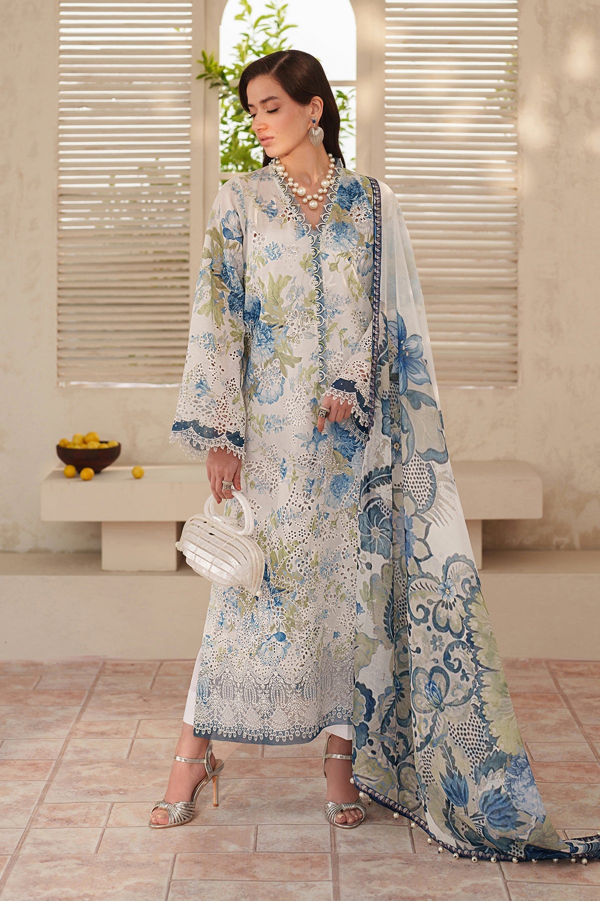 Baroque | Embroidered Lawn | SF-4401