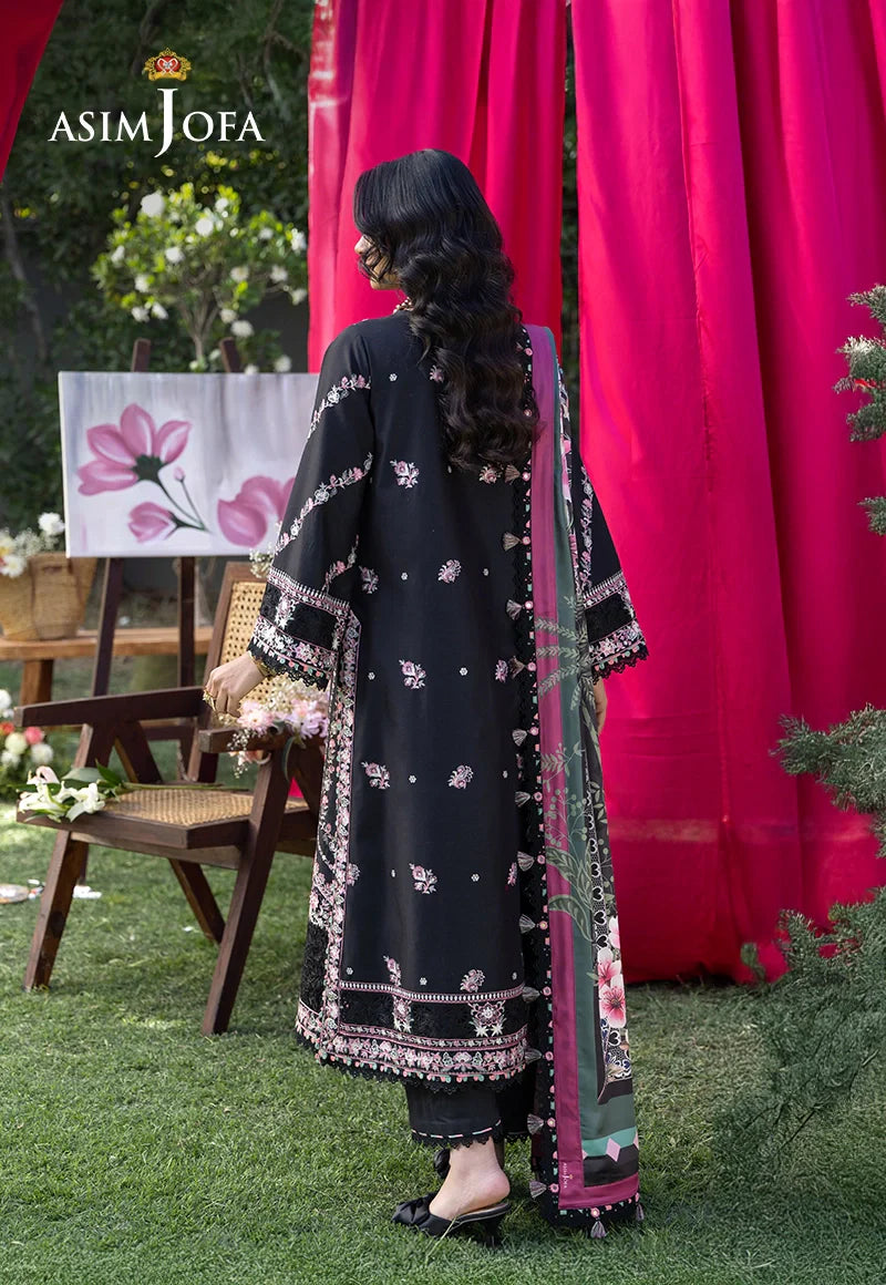 Asim Jofa | Ishq e Eid | AJULW-05 Embroidered Lawn 3 Pcs