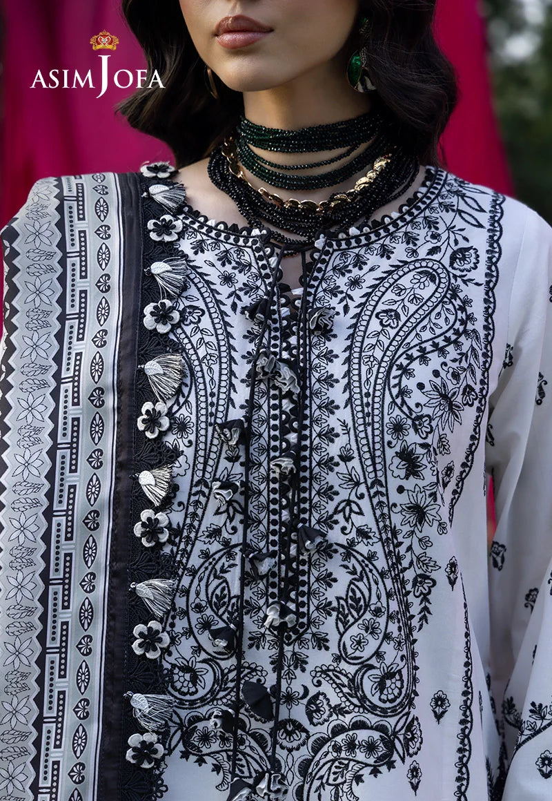 Asim Jofa | Ishq e Eid | AJULW-04 Embroidered Lawn 3 Pcs