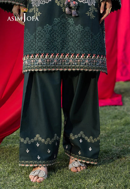 Asim Jofa | Ishq e Eid | AJULW-06 Embroidered Lawn 3 Pcs