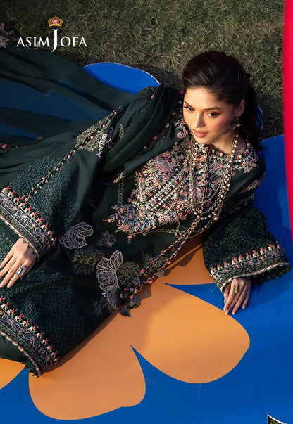 Asim Jofa | Ishq e Eid | AJULW-06 Embroidered Lawn 3 Pcs