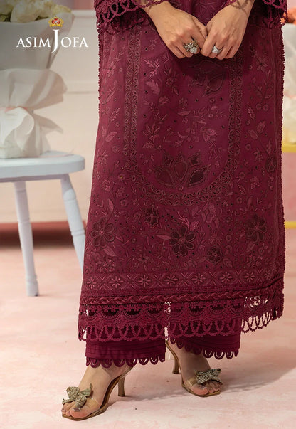 Asim Jofa | Ishq e Eid | AJULW-12 Embroidered Lawn 3 Pcs