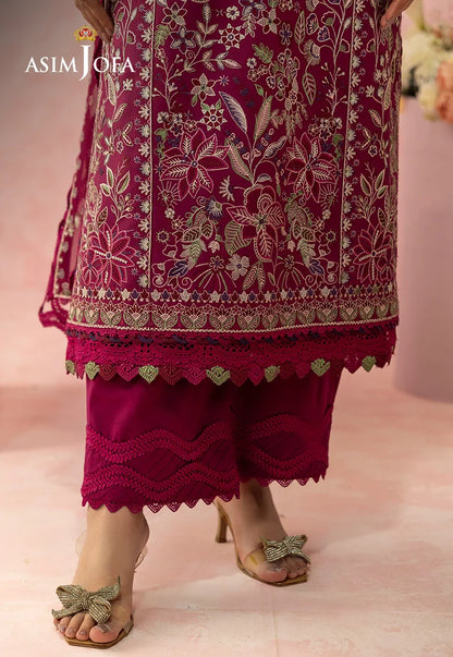 Asim Jofa | Ishq e Eid | AJULW-02 Embroidered Lawn 3 Pcs