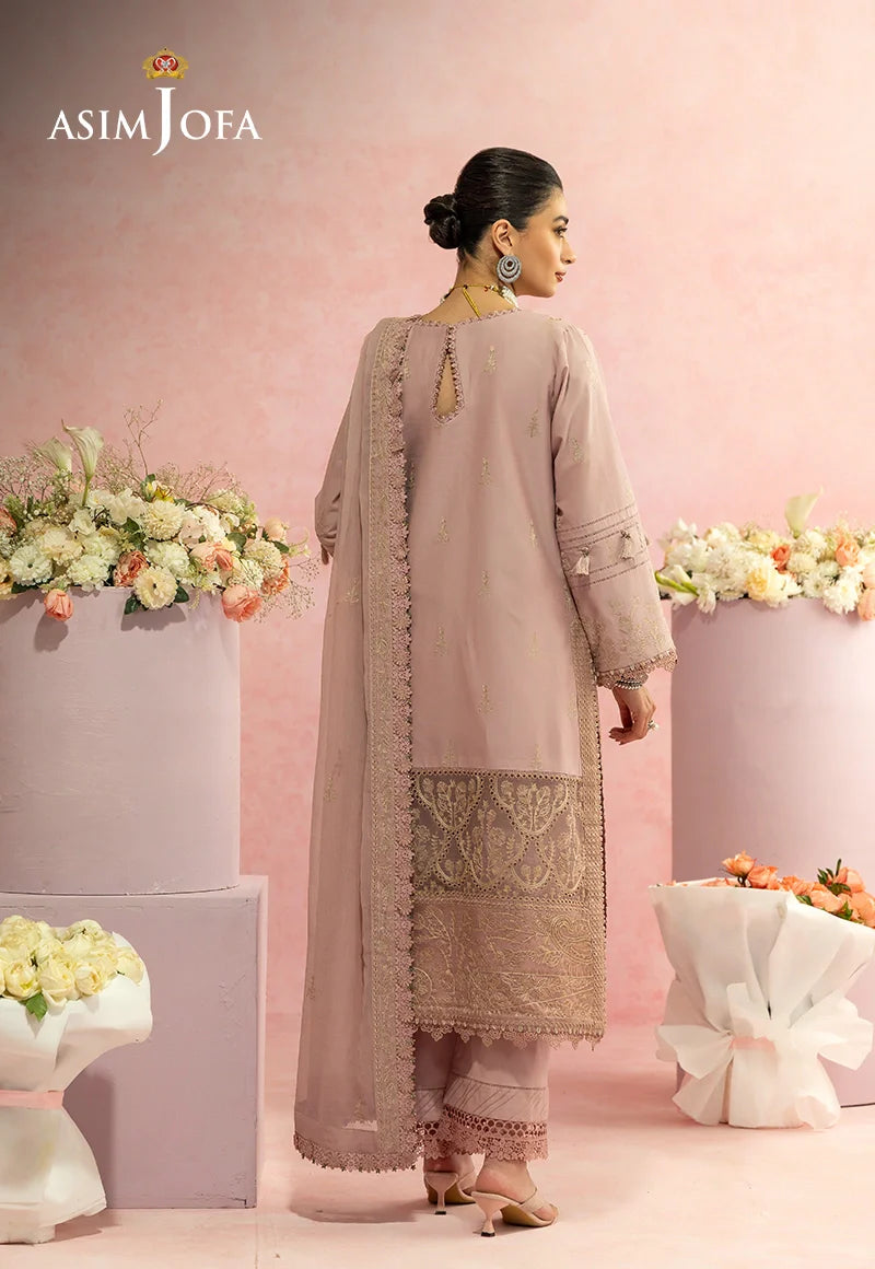 Asim Jofa | Ishq e Eid | AJULW-11 Embroidered Lawn 3 Pcs