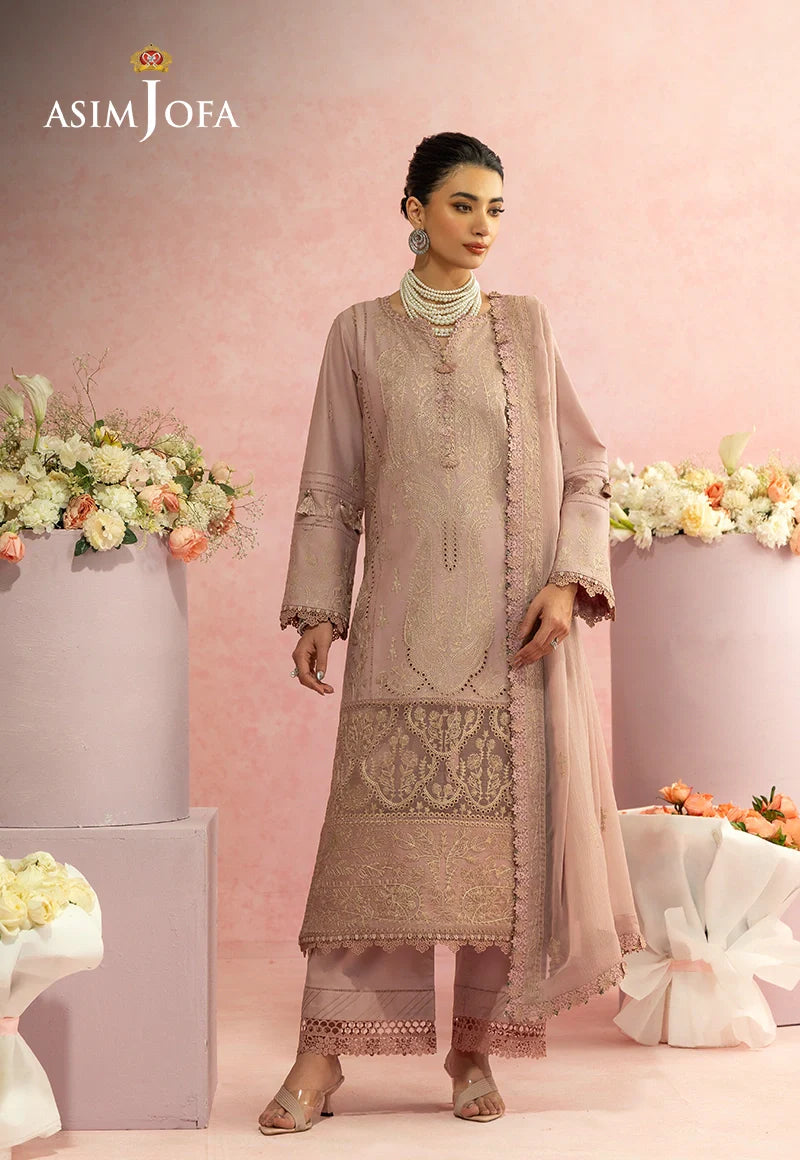 Asim Jofa | Ishq e Eid | AJULW-11 Embroidered Lawn 3 Pcs