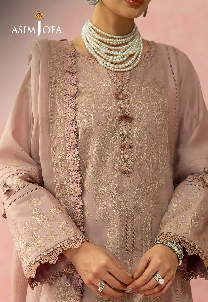 Asim Jofa | Ishq e Eid | AJULW-11 Embroidered Lawn 3 Pcs