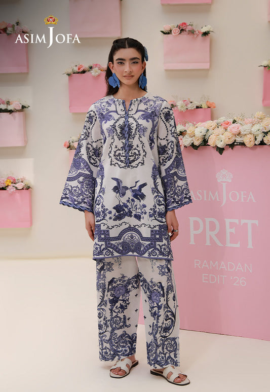 Asim Jofa | Ramadan Edit 26 | AJPB-274 Printed Lawn Stitched 2pcs